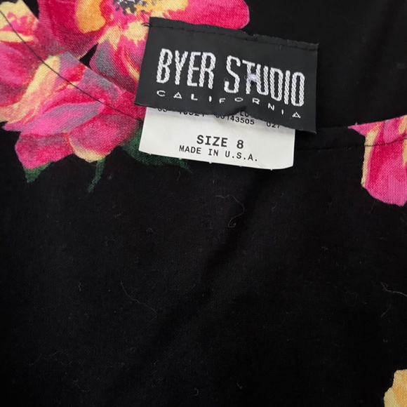 Byer Studio Vintage floral dress Y2K fairy grunge - Picture 3 of 3